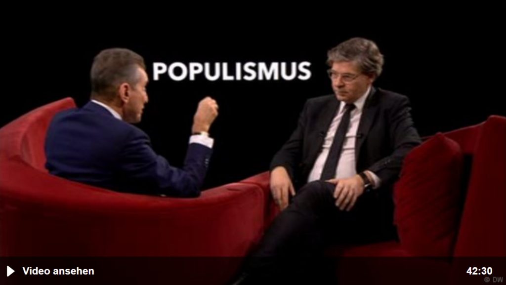 Michel Friedman im Gespräch mit Jan-Werner Müller. Auf ein Wort Populismus
